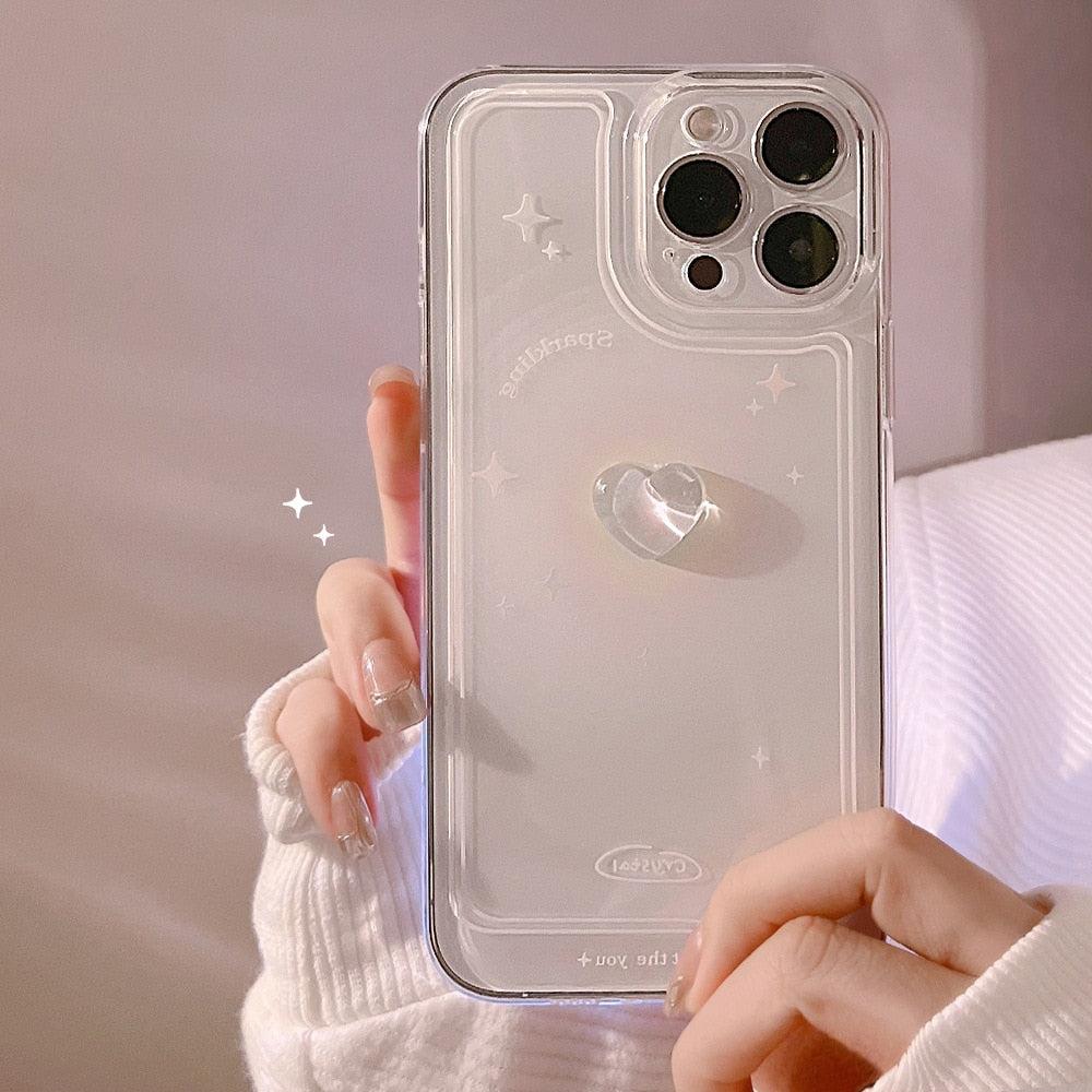 Concert Outfit 3D Heart iPhone Case