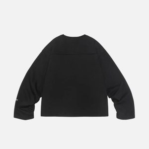 Concert Outfit 86 Embroidery V-Neck Sweatshirt