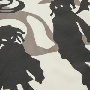 Concert Outfit Abstract Angel Print Pullover Hoodie