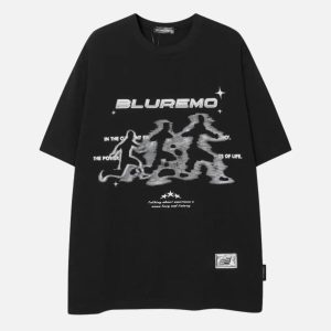 Concert Outfit Abstract Silhouette Tee