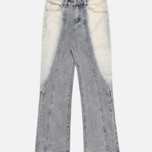 Concert Outfit Acid wash To Make Old Spray-Painted Baggy Jeans