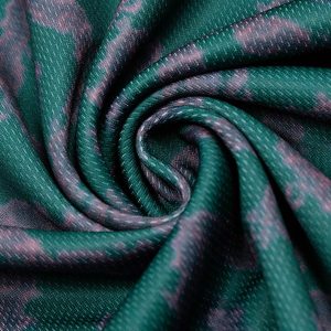 Concert Outfit Always Strive Green Patterned Jersey V-Neck T-Shirt