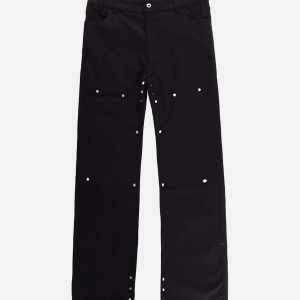 Concert Outfit American High Street Digital Embroidered Jeans