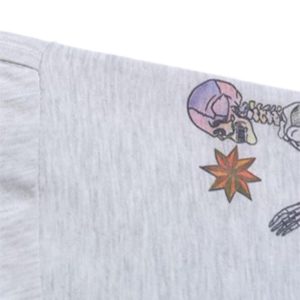 Concert Outfit American High Street Graffiti Long Sleeve T-Shirt