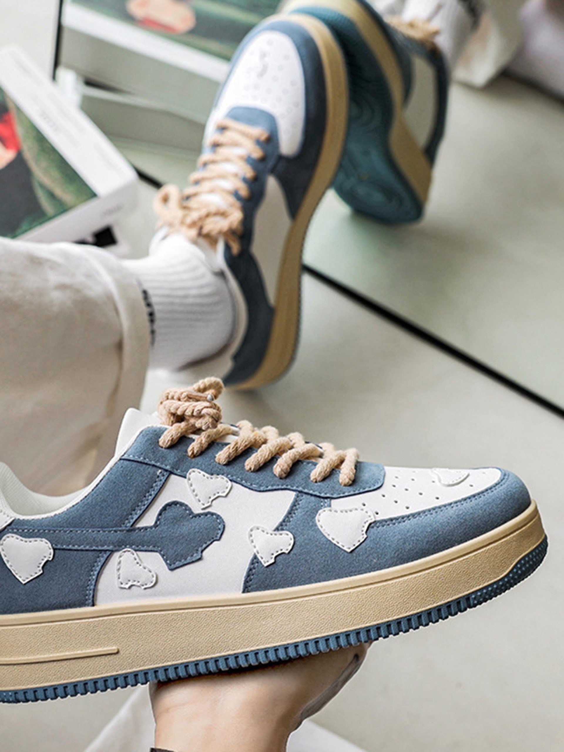 Concert Outfit American High Street Retro Casual Shoes Concert Outfit American High Street Retro Casual Shoes