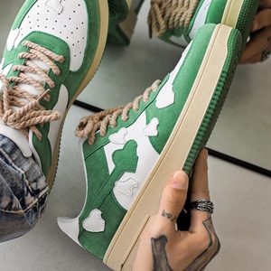 Concert Outfit American High Street Retro Casual Shoes