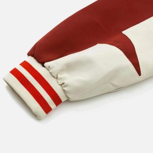 Concert Outfit American Hip-Hop Campus Baseball Jacket