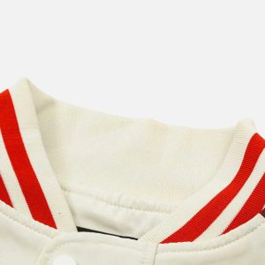 Concert Outfit American Hip-Hop Campus Baseball Jacket