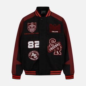 Concert Outfit American Hip-Hop Campus Baseball Jacket