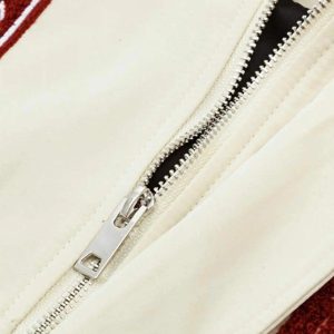 Concert Outfit American Hip-Hop Campus Baseball Jacket