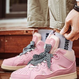 Concert Outfit American Hip Hop High Top Casual Sneakers