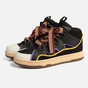 Concert Outfit American Hip Hop High Top Casual Sneakers