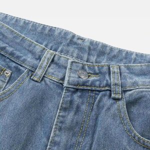 Concert Outfit American Hip-Hop Painted Personalized Jeans