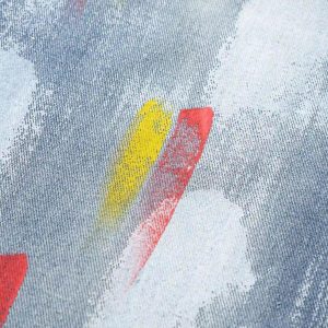 Concert Outfit American Hip-Hop Painted Personalized Jeans