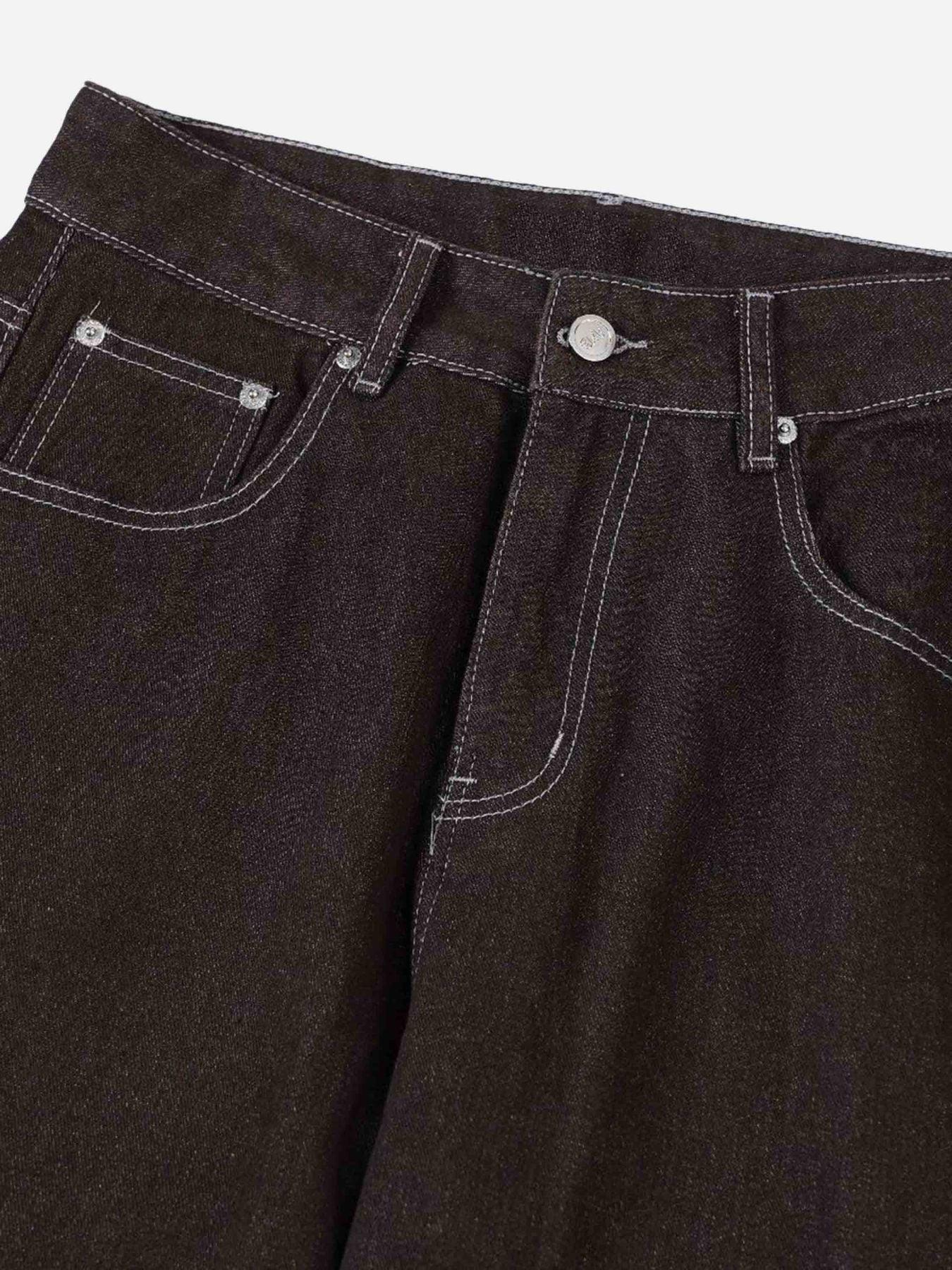 Concert Outfit American Patchwork Jeans Concert Outfit American Patchwork Jeans