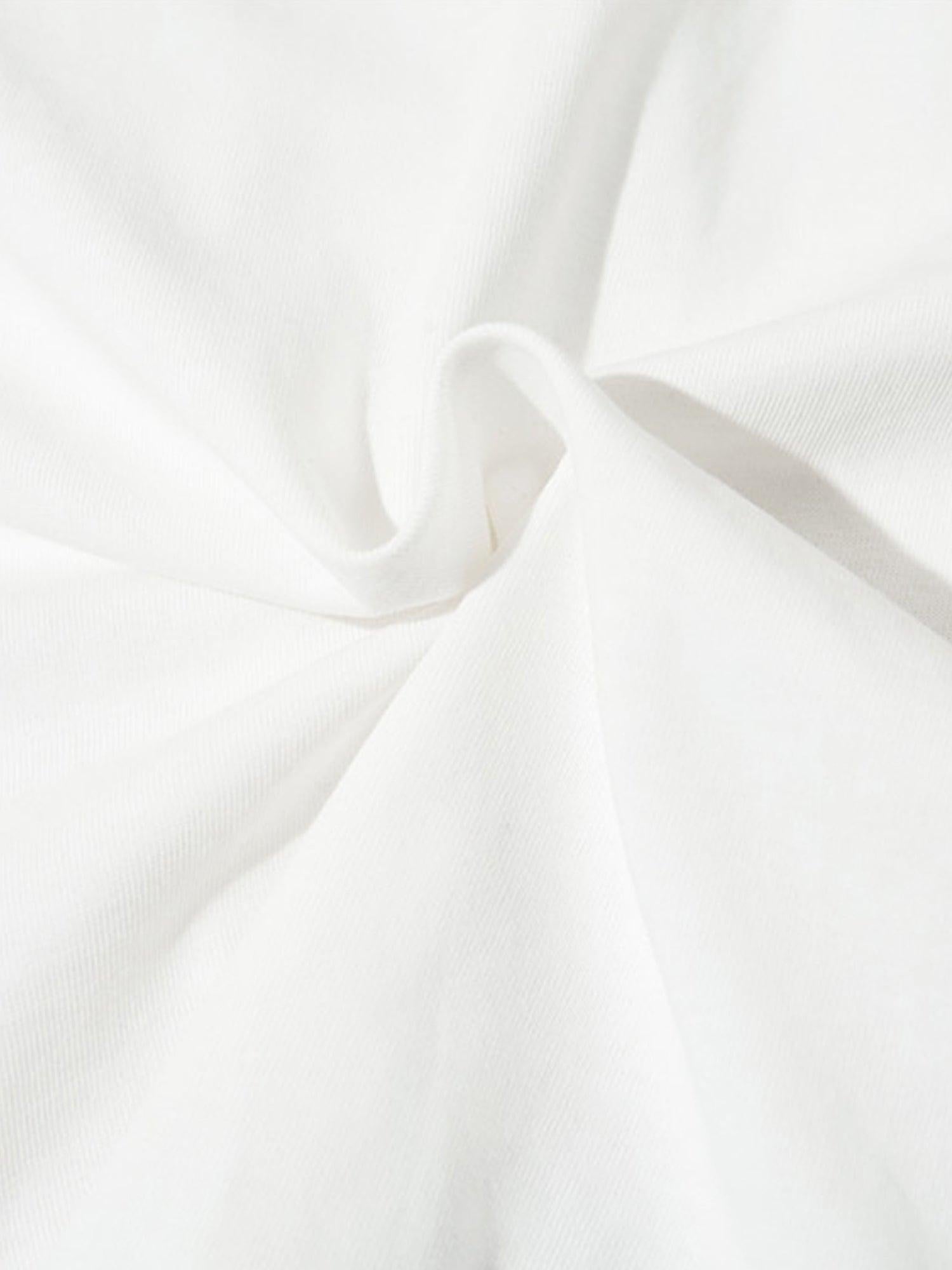 Concert Outfit American Patchwork Vintage Lapel T-Shirt Concert Outfit American Patchwork Vintage Lapel T-Shirt