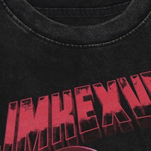 Concert Outfit American Retro Fun Printed Street Rap T-Shirt