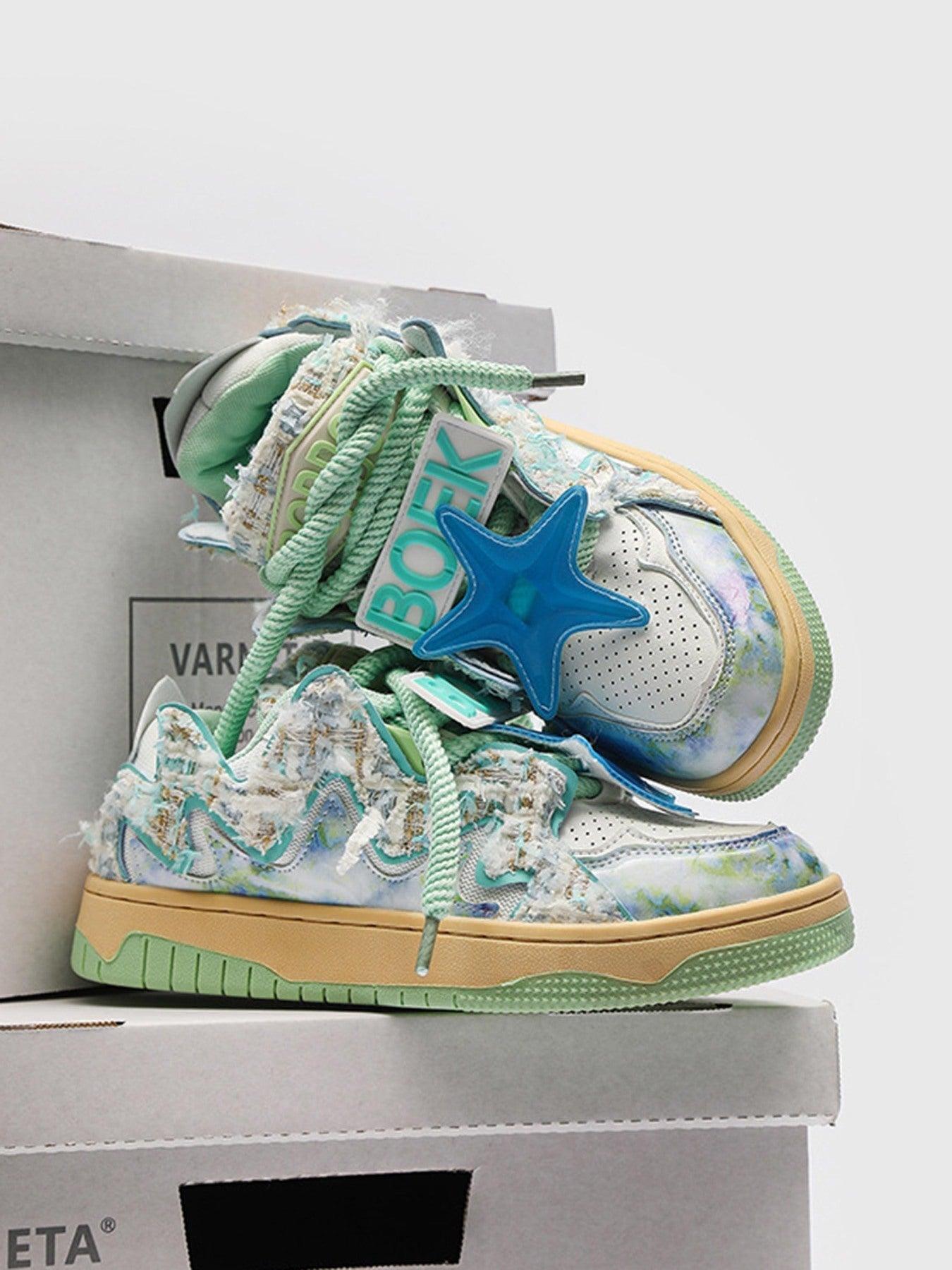 Concert Outfit American Retro High Street Sneakers Shoes Concert Outfit American Retro High Street Sneakers Shoes