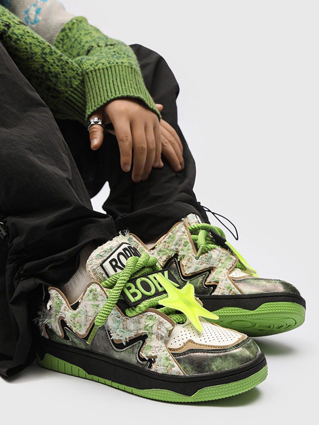 Concert Outfit American Retro High Street Sneakers Shoes Concert Outfit American Retro High Street Sneakers Shoes