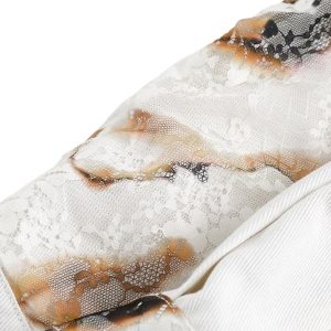 Concert Outfit American Retro Lace Patchwork Denim Jacket