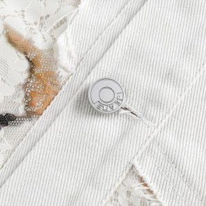 Concert Outfit American Retro Lace Patchwork Denim Jacket