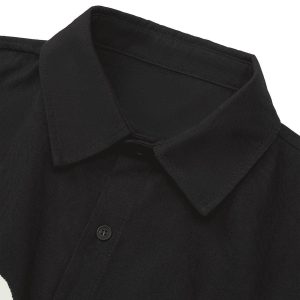 Concert Outfit American Retro Letter Embroidered Shirt