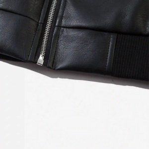 Concert Outfit American Retro Patchwork Motorcycle Jacket