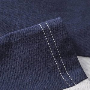 Concert Outfit American Retro Patchwork Print T-Shirt