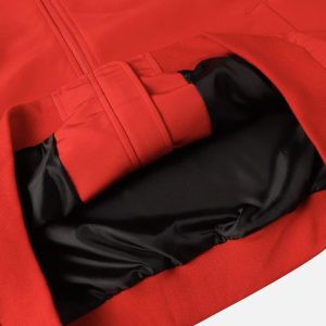 Concert Outfit American Retro Patchwork Sports Jacket