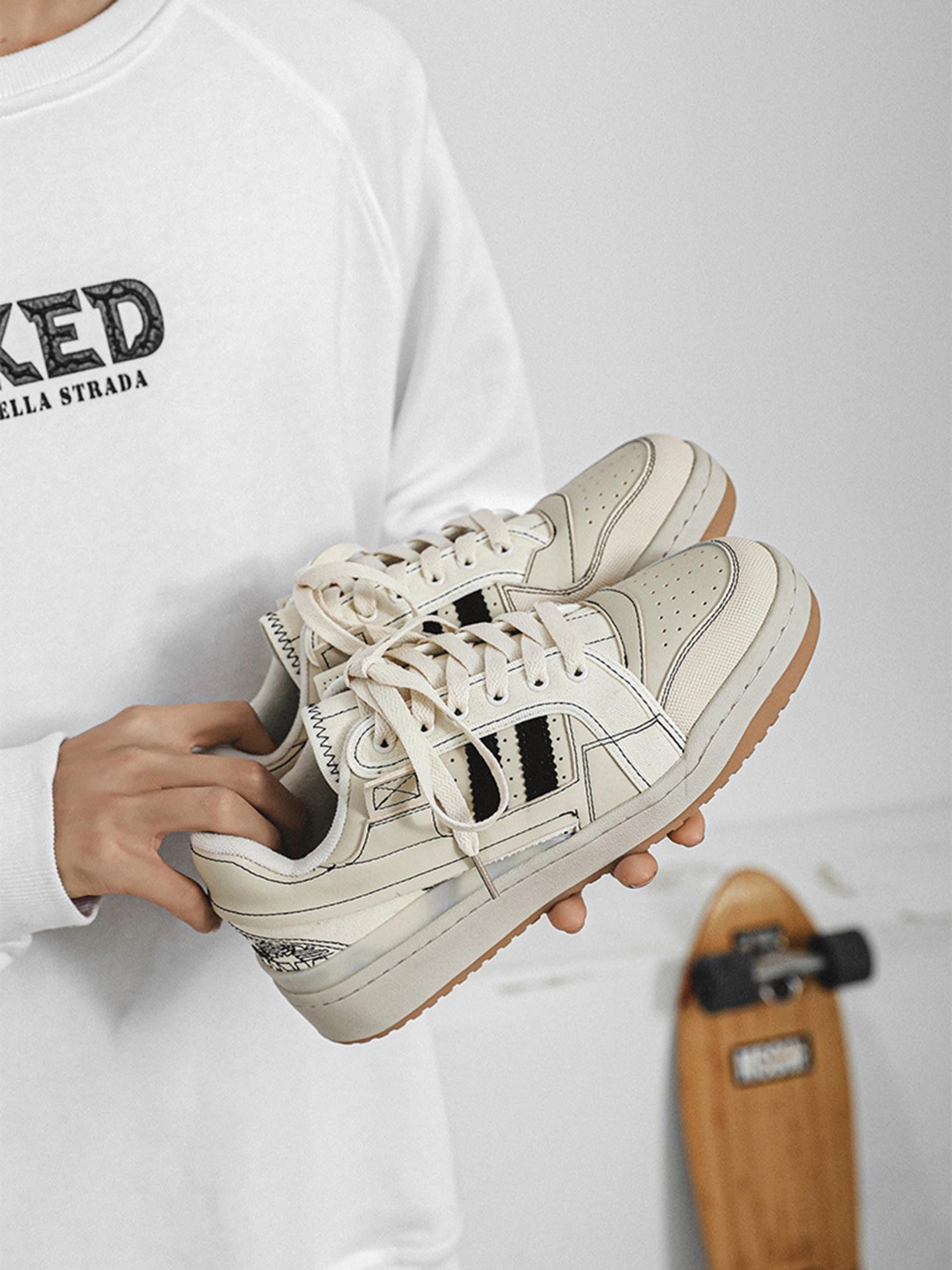 Concert Outfit American Retro Skateboard Shoes Casual Shoes Concert Outfit American Retro Skateboard Shoes Casual Shoes