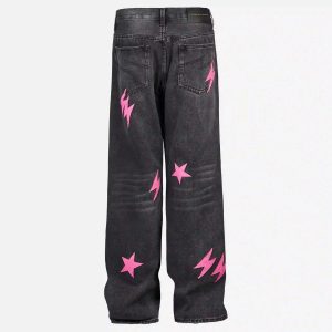 Concert Outfit American Street Lightning Straight Jeans
