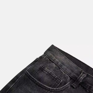 Concert Outfit American Street Lightning Straight Jeans