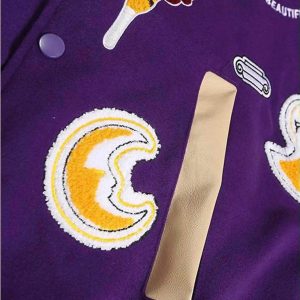 Concert Outfit American Street Retro Embroidered Baseball Jacket