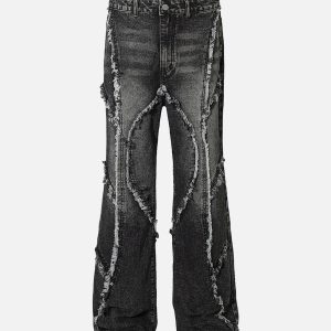 Concert Outfit American Street Style Jeans