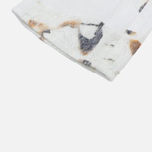 Concert Outfit American Street Style Patch Jeans