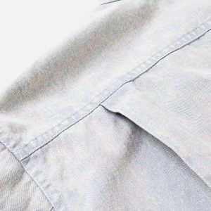 Concert Outfit American Street Style Washed Faded Short Jacket