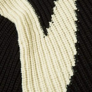 Concert Outfit American Style Color Blocking Zipper Cardigan