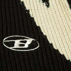 Concert Outfit American Style Color Blocking Zipper Cardigan