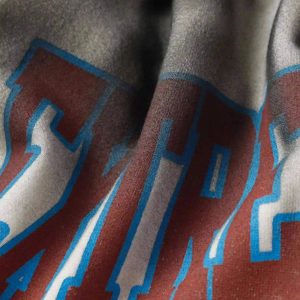 Concert Outfit American Style Distressed Gradient Print Shorts