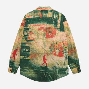 Concert Outfit American Thermal Imaging Seersucker Shirt