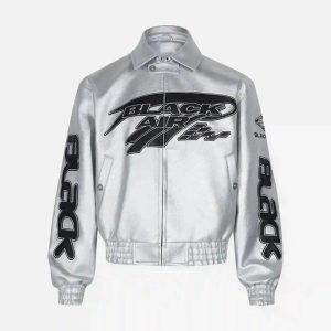 Concert Outfit American Vintage Street PU Leather Jacket