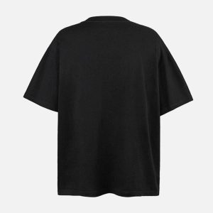 Concert Outfit Angel Print Oversized T-Shirt