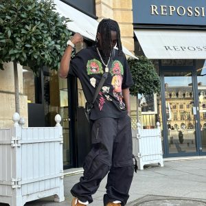 Concert Outfit Anime Character Printed T-Shirt