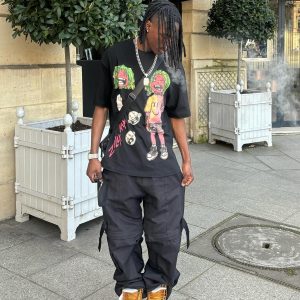 Concert Outfit Anime Character Printed T-Shirt