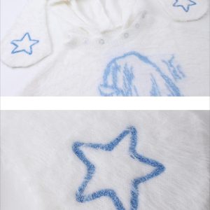 Concert Outfit Anime Seahorse Fur Hoodie