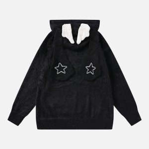 Concert Outfit Anime Seahorse Fur Hoodie