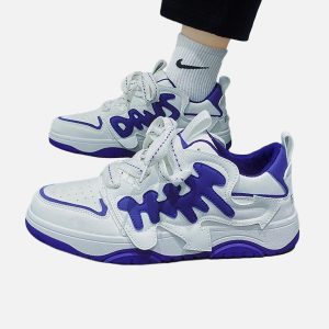 Concert Outfit Arrows Letters Skate Shoes