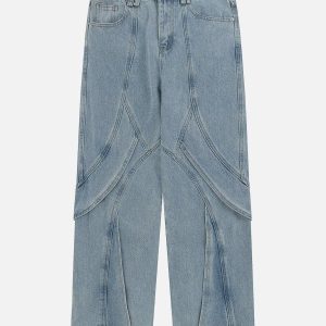 Concert Outfit Artistic Cut Jeans