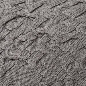 Concert Outfit Asymmetric Irregular Knitted Sweater Hoodie