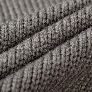 Concert Outfit Asymmetric Irregular Knitted Sweater Hoodie